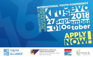 Read more about the article Πρόσκληση συμμετοχής στο 16o International Youth Conference: “European Values for the Future of SEE countries”.