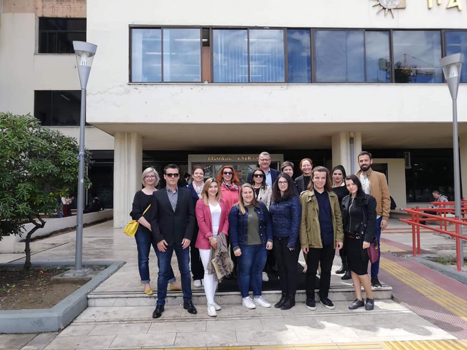 Read more about the article Επίσκεψη φοιτητών και καθηγητών από το πανεπιστήμιο Κύριλλος και Μεθόδιος στο πανεπιστήμιο Μακεδονίας